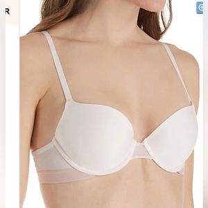 NWT DKNY Fishnet Spacer T-Shirt Underwire Bra Convertible Racerback DK494 32DD